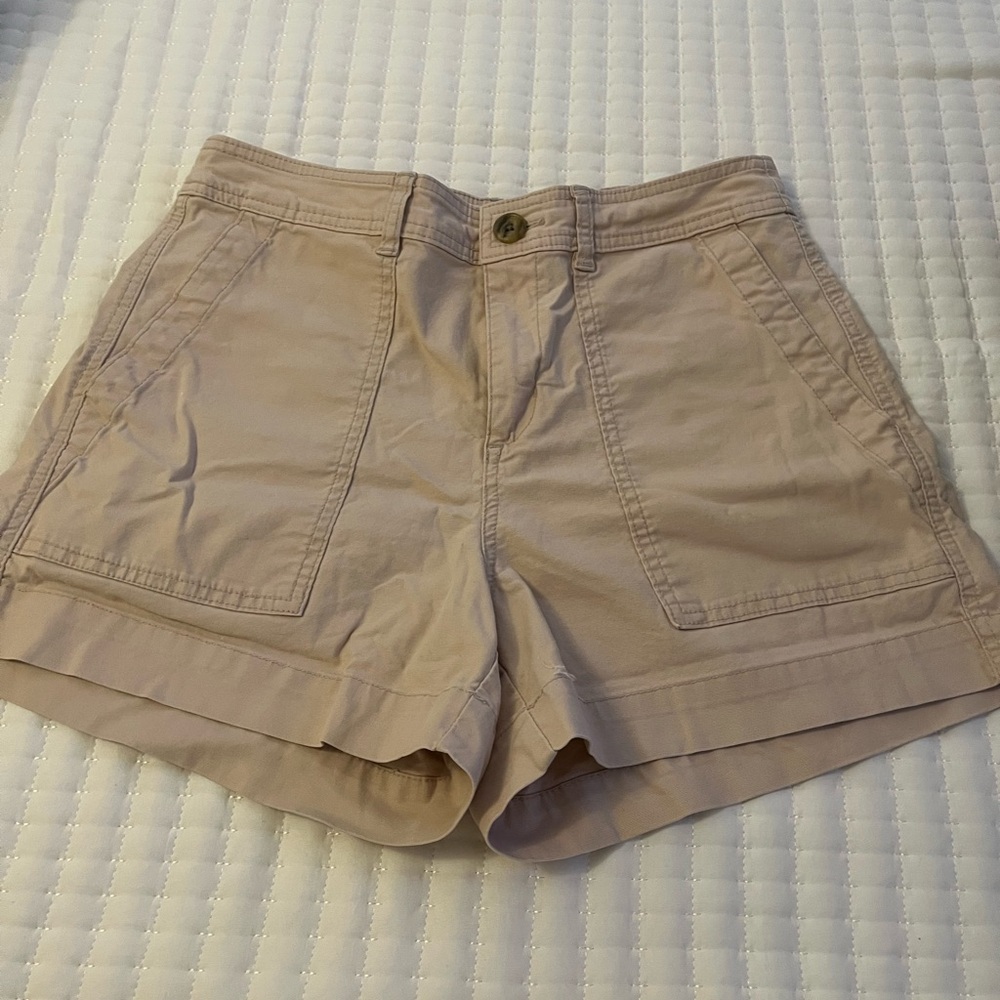 a new day Women's Beige Cargo Shorts